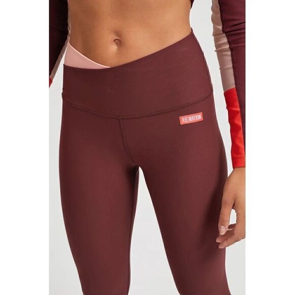 P.E Nation Point Forward Legging in Andorra Color size XS - Picture 3 of 9